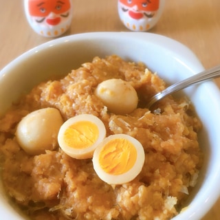 うずらの茹で卵をお味噌に漬け込み♡味付けうずら卵